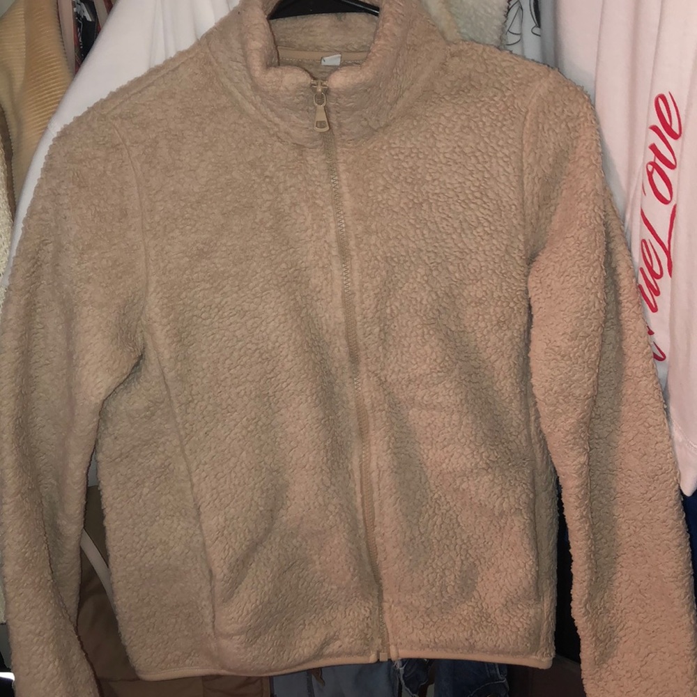 Sherpa/ fleece jacket